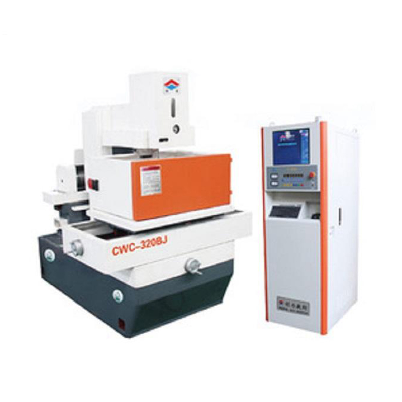 DK7763 C-tipa kompaktna struktura CNC žica EDM stroj za rezanje srednje brzine